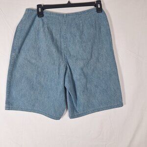 Handmade High Waisted One Pocket Jean Shorts Women